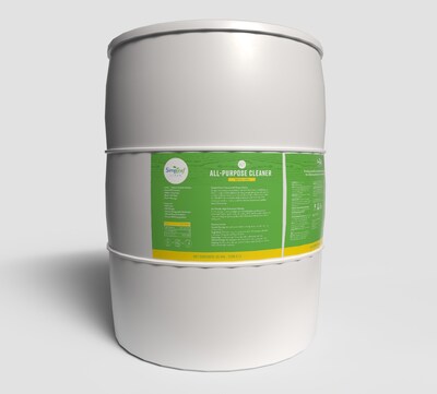 Simpleaf Clean All-Purpose Cleaner Concentrate, Tropical Fresh, 55 Gallon (SAPPL0155GTFCon)