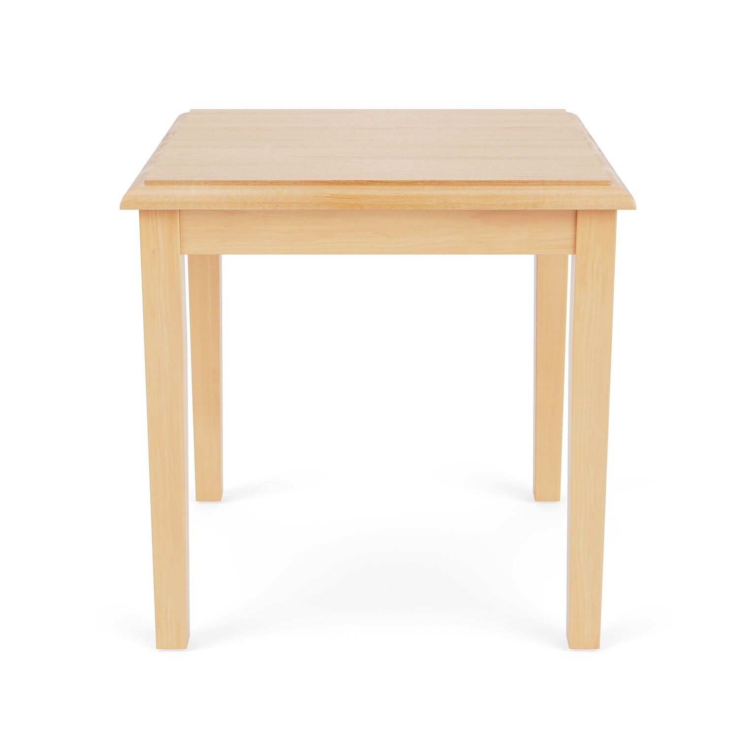 Lesro Lenox Wood 20W x 20D Wooden End Table, Natural Maple (LW0620.WNA)