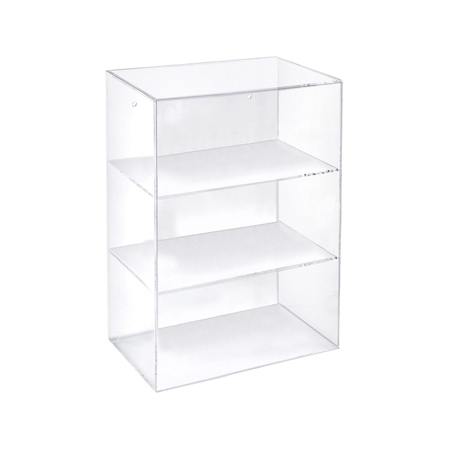 Azar 12.38W Open Countertop Display Case, Clear, Each (255658)