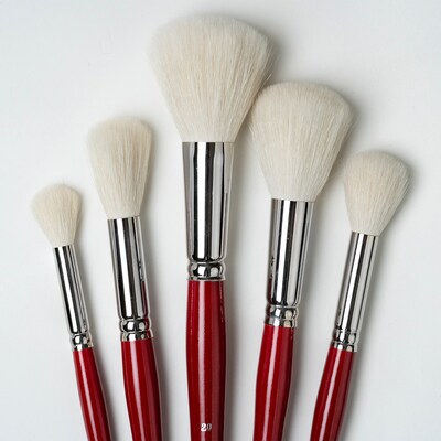 Silver Brush Silver Mops, Round Brushes, 5/Pack (SLVMP5662)