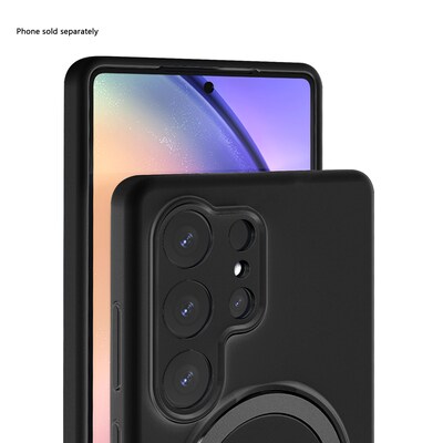 SaharaCase Venture Phone Case with for Galaxy S25 Ultra, Shock Absorbing, Scorpion Black (CP00761)