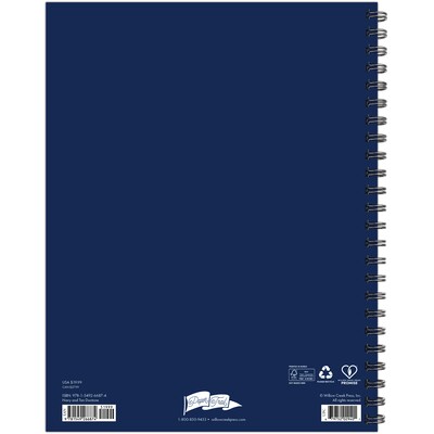 2027 Willow Creek 8.5 x 11 Calendar Year Weekly & Monthly Standard Planner, Navy/Tan (66874)