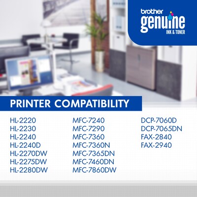 Brother TN-450 Black High Yield Toner Cartridge (TN450)
