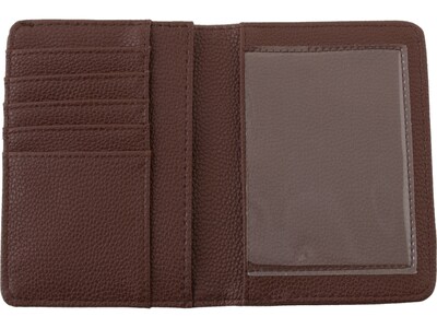 G Force XPLORER RFID Passport Holder, Brown, 5/Set (26719-AST)