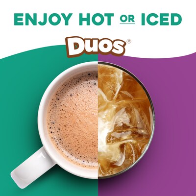 The Original Donut Shop Duos Coconut + Mocha Coffee Keurig® K-Cup® Pods, Medium Roast, 24 Pods/Box (5000361500)