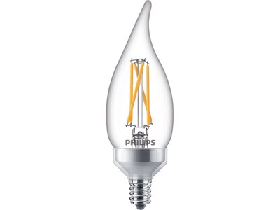 Philips 3.3-Watt Warm Glow LED Decorative Bulb, 10/Carton (549543)
