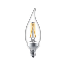 Philips 3.3-Watt Warm Glow LED Decorative Bulb, 10/Carton (549543)