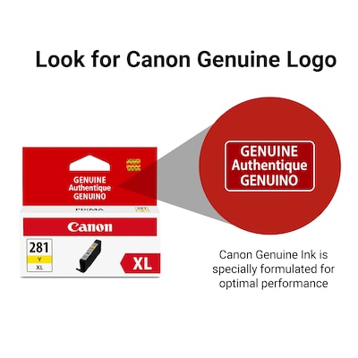 Canon CLI-281 XL Yellow High Yield Ink Cartridge (2036C001)