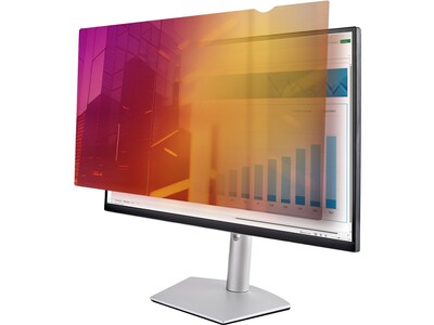 StarTech Gold Monitor Reversible Privacy Screen for 24 Widescreen Computer Monitor, 16:9 (2469G-PRI