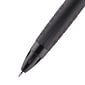 uniball 307 Retractable Gel Pens, Medium Point, 0.7mm, Black Ink, 3/Pack (1919870)