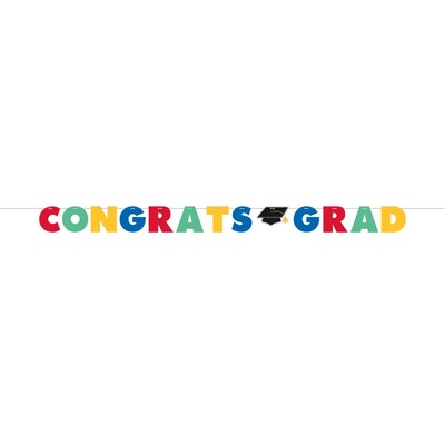 Creative Converting Glad to Be Grad Party Kit, Serves 8 (DTC9209E4A)