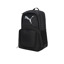 Puma Logo Laptop Backpack, Medium, Black (PV1673-001)