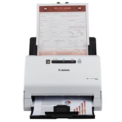 Canon imageFORMULA R40 USB Duplex Document Scanner, White (4229C001)