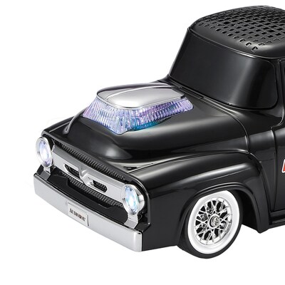 Audiobox SoundRides Retro Ride Wireless Bluetooth Low-Rider Truck Speaker with WaveSync & Lights, Black (TRK-5600BTBLK)