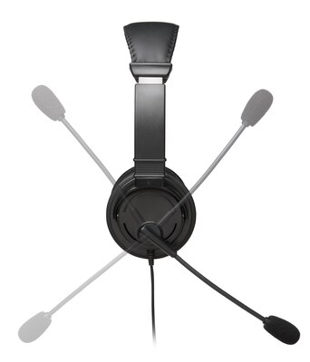 Kensington Hi-Fi 3.5mm Stereo On-Ear Computer Headset, MT Certified (K97603WW)