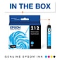 Epson T212 Cyan Standard Yield Ink Cartridge (T212220-S)