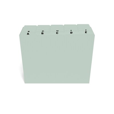 Staples® A-Z Index File Guide, 1/5 Cut, Letter Size, Light Gray, 25/Set (TR118273)