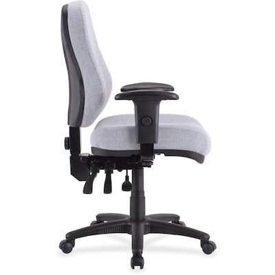 Lorell Bailey High-Back Multi-Task Chair, 26.9W x 28D x 44H, Gray (LLR81100)