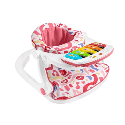 Fisher-Price Kick & Play Deluxe Sit-Me-Up Seat, Pink