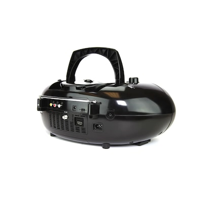 Emerson 7" Bluetooth DVD Boombox with AM/FM Radio & Stereo Speakers (EDL-2870H-BK)