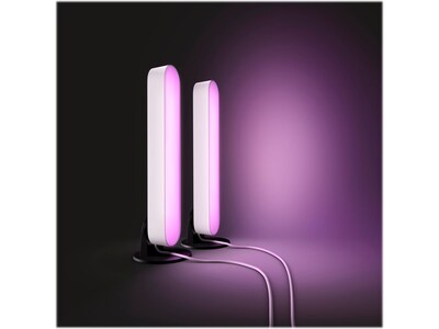 Philips Hue Play Smart 42W Equivalent Light Bar, White, 2/Pack  (7820231U7)