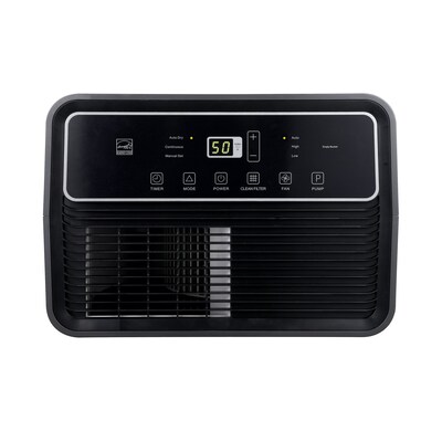 Hisense 50-Pint Dehumidifier, 3-Speed, Covers up to 4500 sq. ft., Black (ADH50KP26)