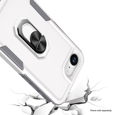 SaharaCase Raider Series Phone Case for iPhone 16e, Shock Absorbing, Fossil White (CP00817)