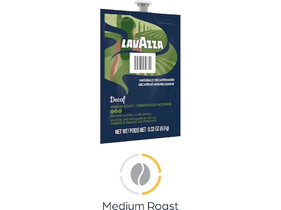 Lavazza Decaf Coffee Flavia Freshpacks, Medium Roast, 76/Carton (48747)