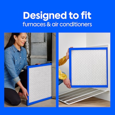 Filtrete Allergen Defense 16" x 25" x 1" Pleated Air Filter, MERV 11, 4/Carton (9801-4CA)