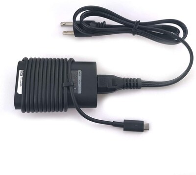 Dell 45W USB-C AC Adapter for Dell Laptops, Black (1J12J)