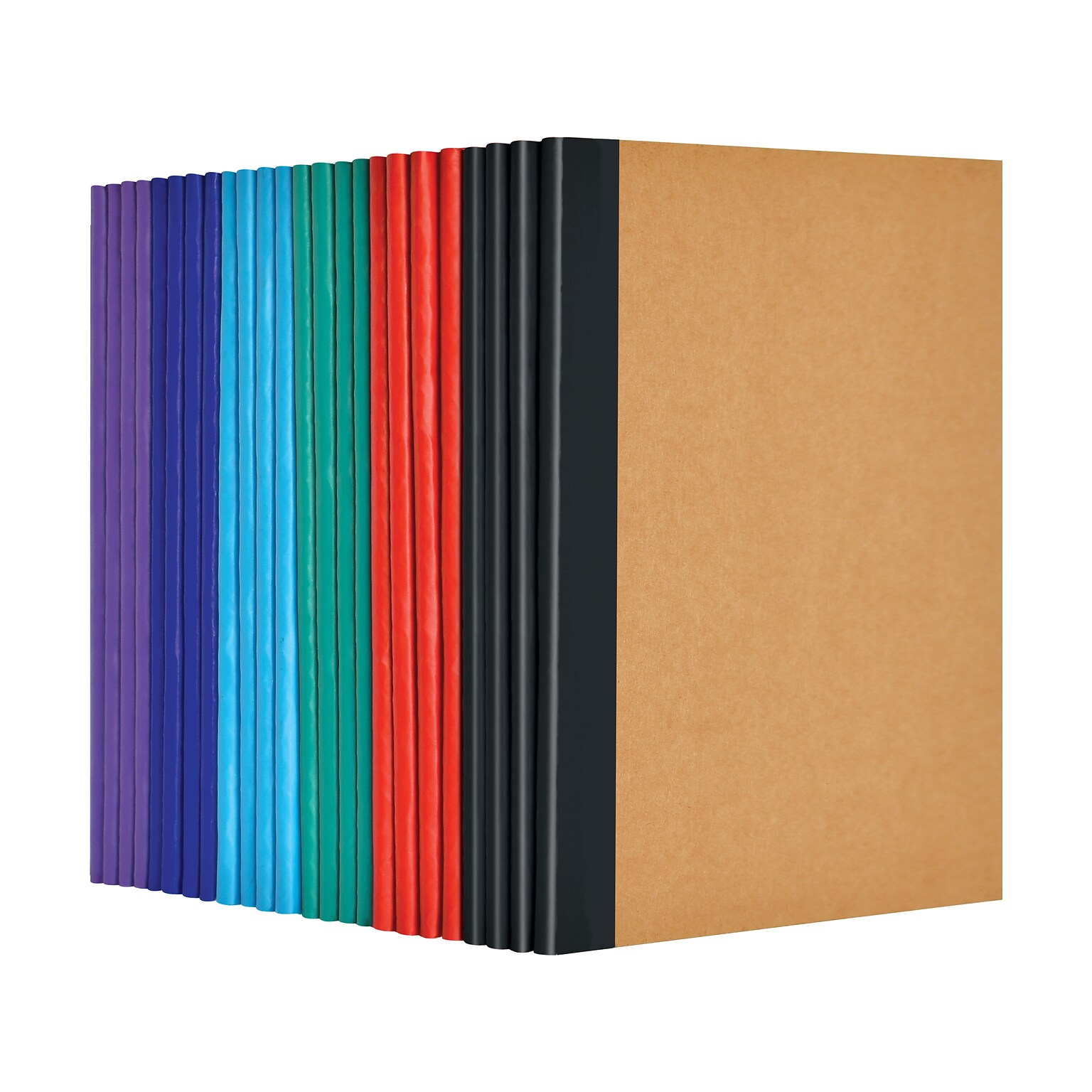 Better Office Customizable Notebook, 4.13 x 5.5, 24 Sheets, Kraft, 24/Pack (25040-24PK)