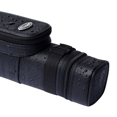 Casemaster Classic Q-Vault 2-Butt 2-Shaft Cue Case, Black (51-0601-01)