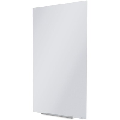Quartet InvisaMount Vertical Glass Dry-Erase Board, 2.3 x 4.2, White (QRTQ012850IMW)