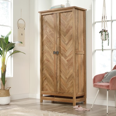 Sauder Cannery Bridge 72H Storage Cabinet with 6 Shelves, Sindoori Mango (424190)