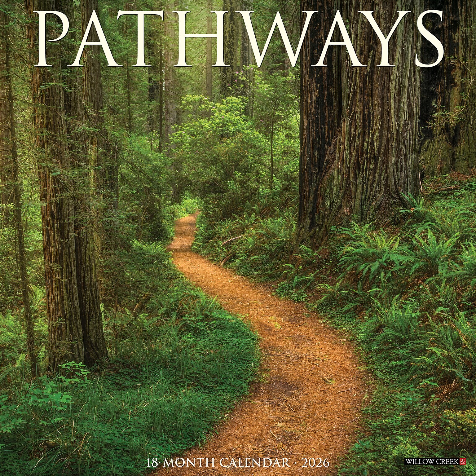 2026 Willow Creek Pathways 12 x 12 Monthly Wall Calendar (52334)