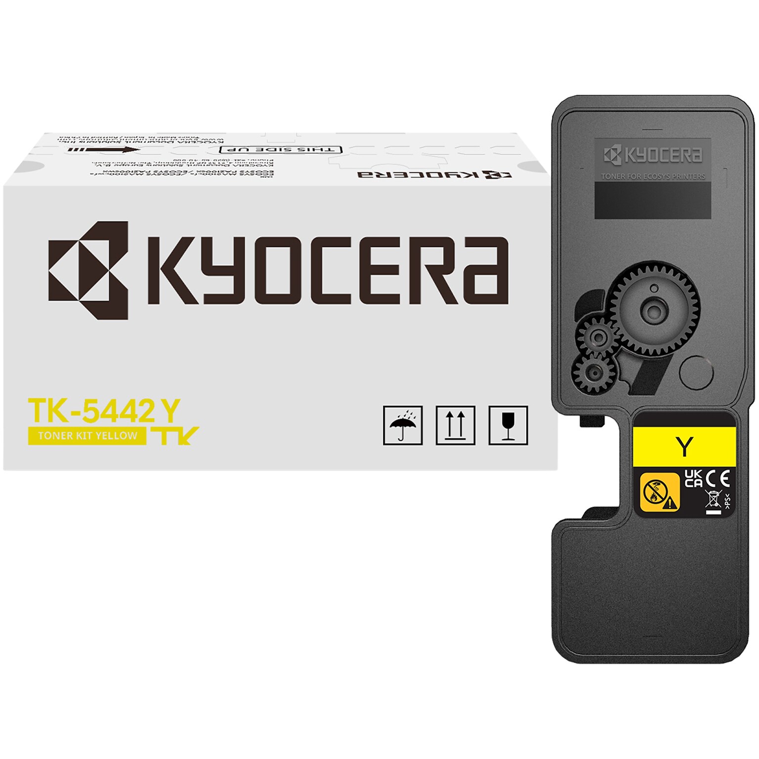 Kyocera TK-5442Y Yellow High Yield Toner Cartridge (1T0C0AAUS0)