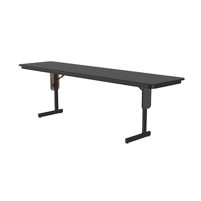 Correll Training Room Table, 96x24, Black Granite (SP2496TF-07)