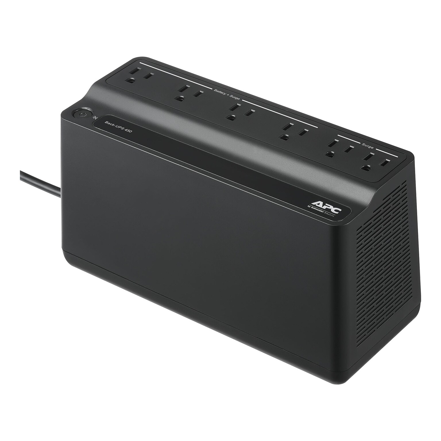 Schneider Electric Back-UPS 450 Standby UPS, Black (BN450M)