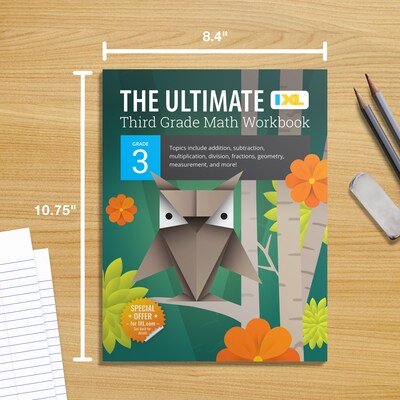IXL Ultimate Grade 3 Math Workbook (201151)