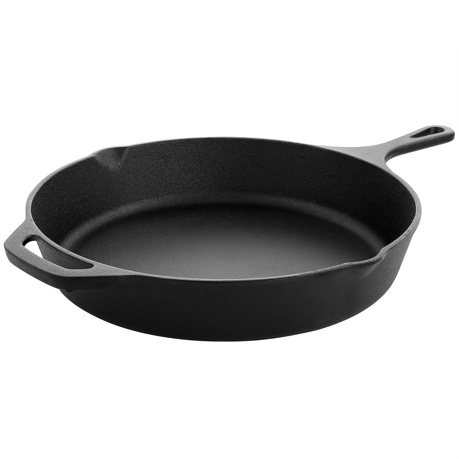 MegaChef Cast Iron 12 Frying Pan, Black (935117379M)