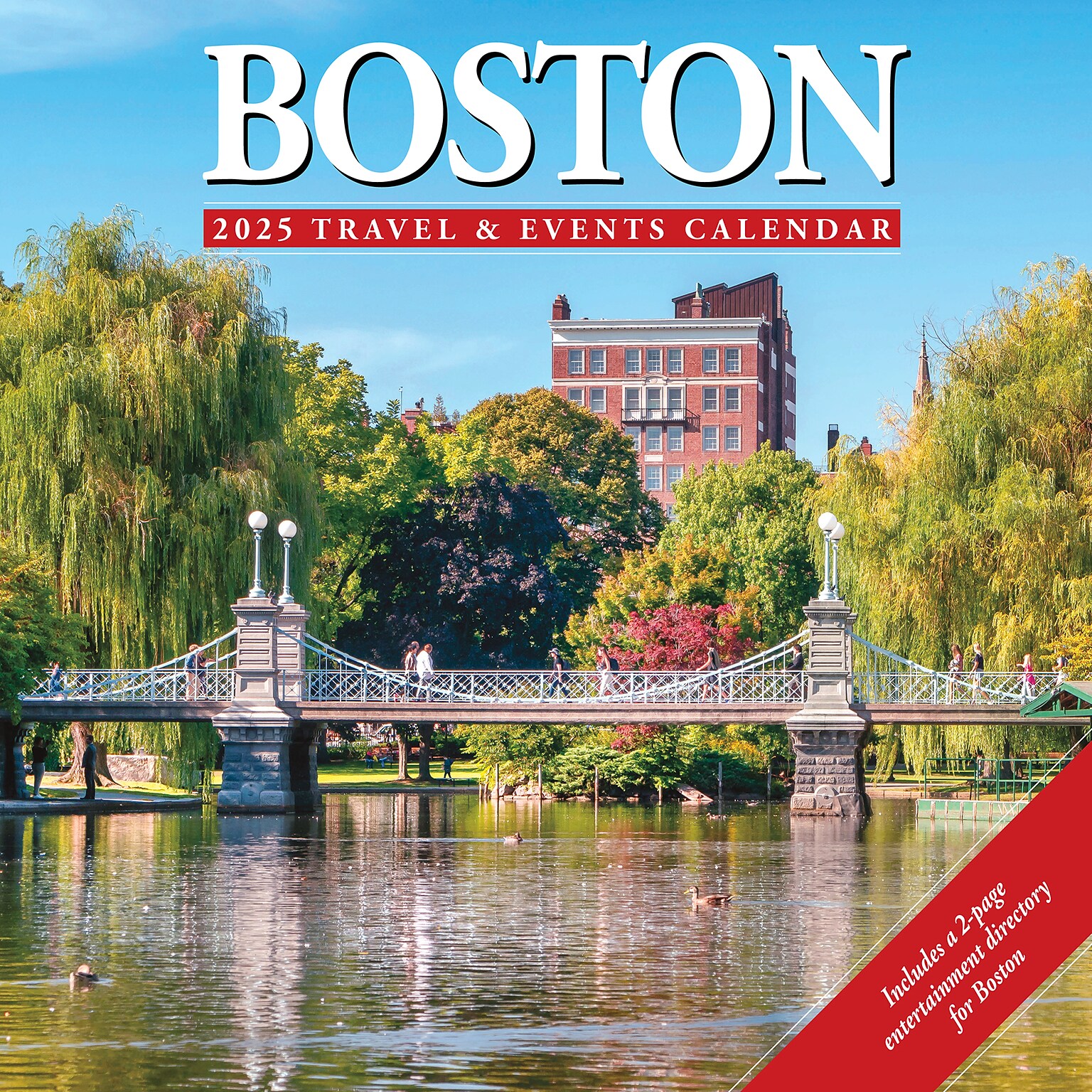 2025 Willow Creek Boston 12 x 12 Monthly Wall Calendar (41901)