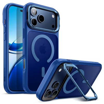 SUPCASE Unicorn Beetle Rugged Case for iPhone 17 Pro Max, Shock Absorbing, Azure (SUP-iPhone2025Max-UBMag-Black)