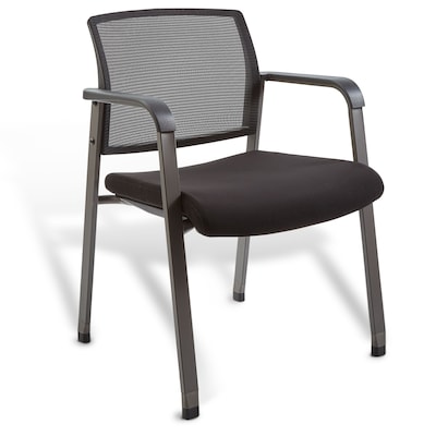 Workplace2.0™ Esler Fabric Guest Chair, Black (UN28355-CC)
