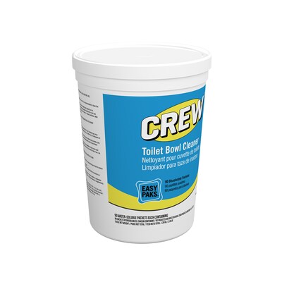 Crew Easy Paks Toilet Bowl Cleaner, 0.5 Oz., 90 Packets/Tub, 2 Tubs/Carton (CBD540731)