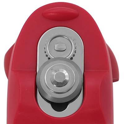 Starfrit MightiCan Heavy-Duty Non-Slip Knob Can Opener, Red (092079-006-0000)