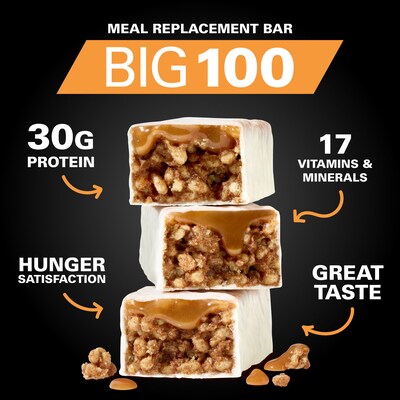 MET-Rx Gluten Free Vanilla Caramel Churro Protein Bar, 9 Bars/Box (080442)