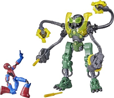 Marvel Bend & Flex Action Spider-Man Vs. Ock-Bot