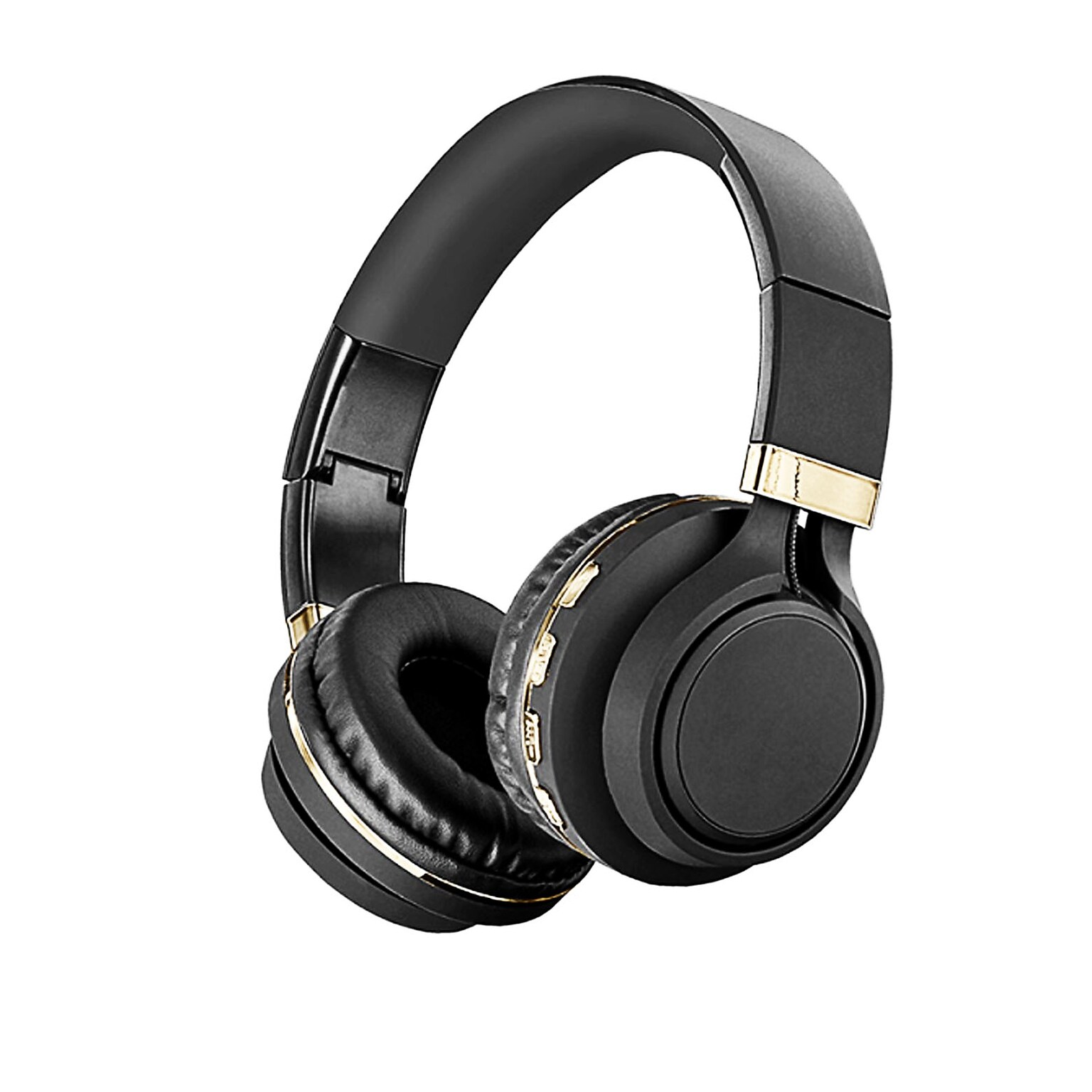 Vangoddy Black Diamond Wireless Bluetooth Headset, Black and Gold (BTK001000)