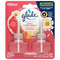 Glade PlugIns Scented Oil Refill, Joyful Citrus & Daisies, 0.67 Oz., 2/Pack (326634)