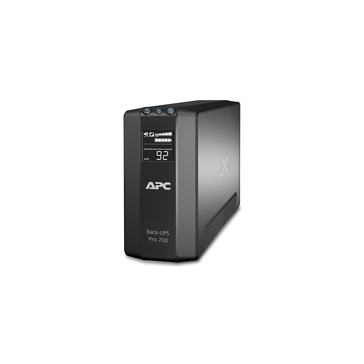 APC Power-Saving Back-UPS Pro 700VA Battery Backup , 6-Outlets, Black (BR700G)